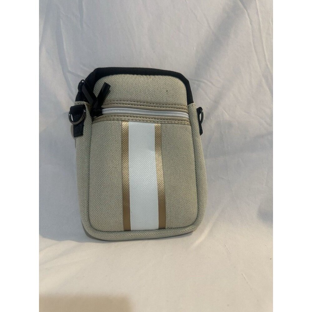 NWT Haute Shore Casey Dune Crossbody Bag – Beige Cream White Stripe - Picture 2 of 5